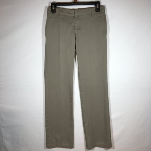 Dickies Girl Women's Junior 1 Beige Pants Style AL874G - Picture 1 of 9
